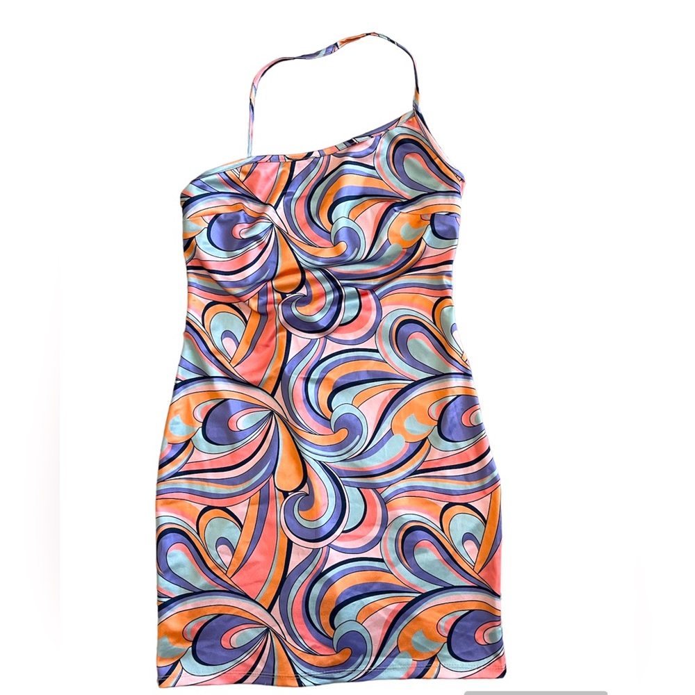 Groovy One strap Party dress